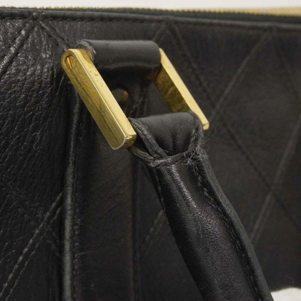Chanel Bicolore Lambskin Handbag, Black, Women's - Picture 8 of 16